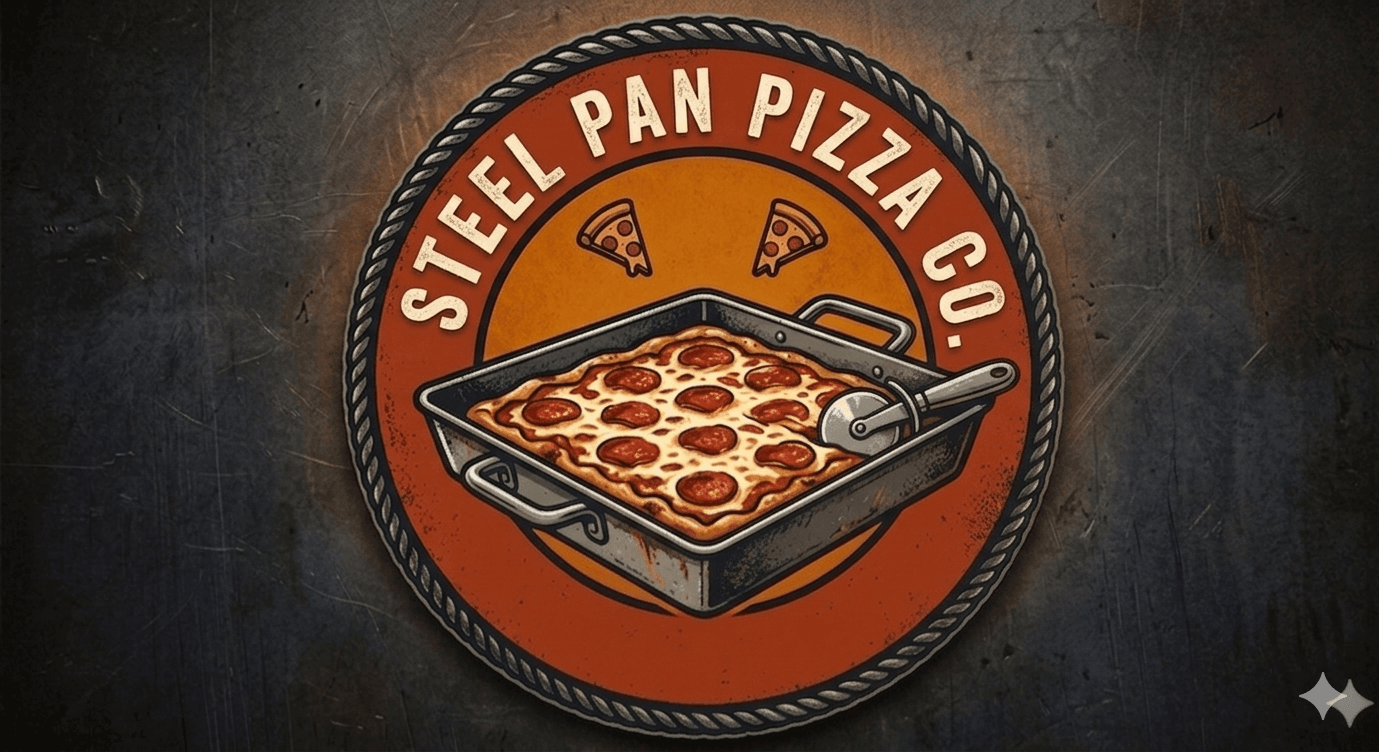 Steel Pan Pizza Co. logo